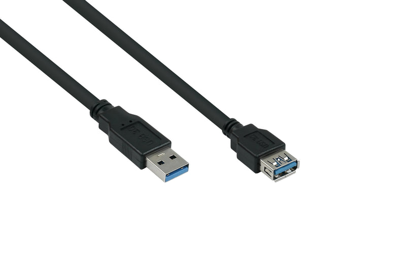 Cable Meimer USB 3.0 Verläng. a M.-a H. Ul Black 3M