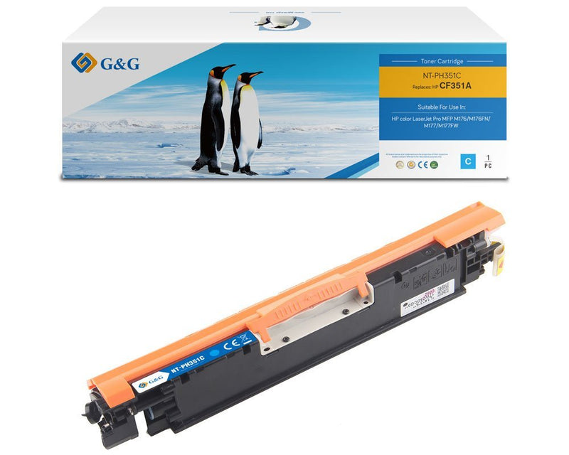G&g Toner Compatible With HP 130A CF351A