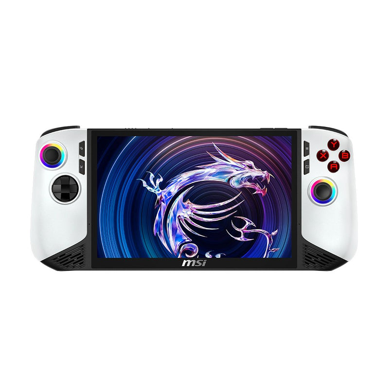MSI Console Laptop Claw 8 Ai + A2VM-091 Polar Tempest Edition White/Black