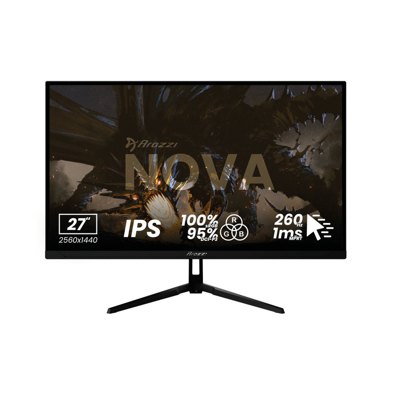Arozzi Monitor Nova 27 Ips, 260HZ Black