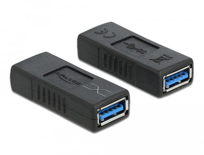Delock Adapter USB 3.0 Typ-a Hchse Typ-a Hchse Gekreuzt — image 1