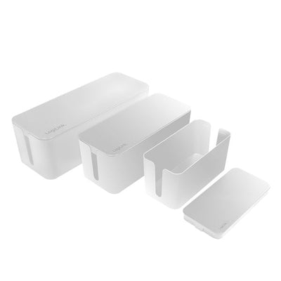Logilink KAB0078 Organiser Cables Universal Box Of Cables White 3 Pieces — image 1