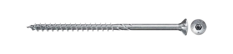 Fischer Screw Aglomerado Powerfast Ii 4,5X60 Cabeza Avellanada Tx 200 Pieces Rosca Parcial, Galvanizado 670632