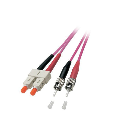 Efb Duplex Network Cable Sc-st OM4 10M Lszh 3MM Violet — image 1
