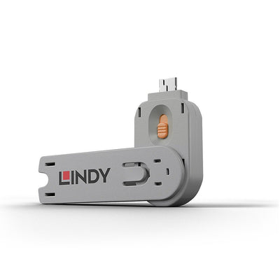 Lindy 40623 Key Bloqueador Port USB Type a Orange 1 Pieces — image 1