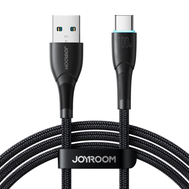 Joyroom USB - Type-c Cable Starry Series, 480MB/S, 100W, 1M, Black (SA32-AC6)