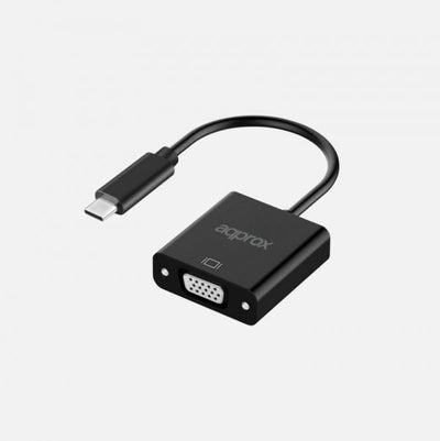 Approx Adapter USB-C Male a VGA Female Cable 13CM — image 1