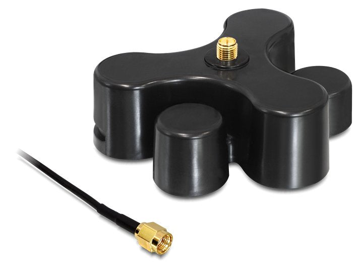 Delock Cable Rp-sma Connector Rp-sma With Stand 1,0M