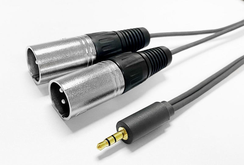 3.5MM Cable To 2 X Xlr Male 5M