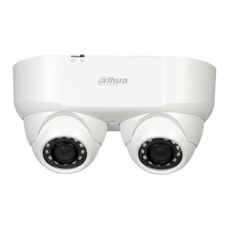 Dahua HAC-HDW2241M-E2 Domo Hdcvi 2M Double Lente Dn Icr Wdr Starlight IR30M 0LUX 3.6MM IP67 Audio Broadcast