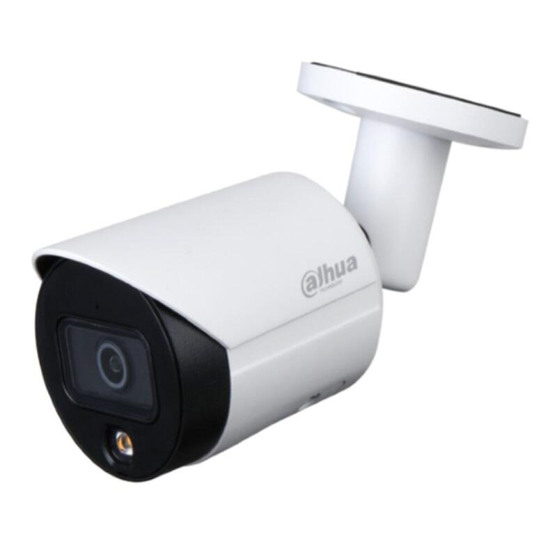 Dahua IPC-HFW2239S-SA-LED-0360B-S2 Tubular IP H265 2M Full Colour Wdr LED30M 3.6MM IP67 PoE SD Mic