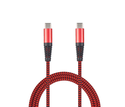 2GO Cable Charging USB - Red - 100CM USB Type-c a USB Type-c — image 1