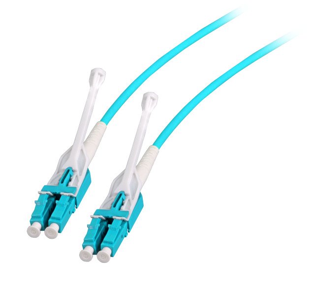 Efb Duplex Network Cable Push Pull Lc-lc OM3 5M Lszh 3MM Aqua