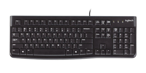 Logitech Keyboard English K120 USB QWERTY Black 920-002524 — image 1