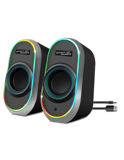 Spirit Of Gamer Speaker 2.0 Fanatic 500 RGB Black — image 1