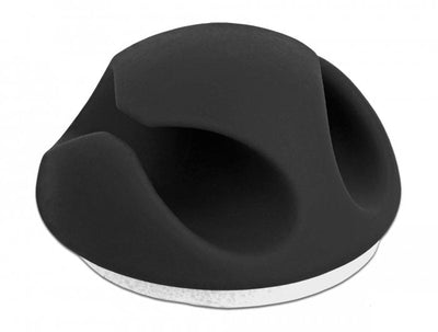 Delock 18345 Organiser Cables Desk/Wall Stand Cables Black 10 Pieces — image 1
