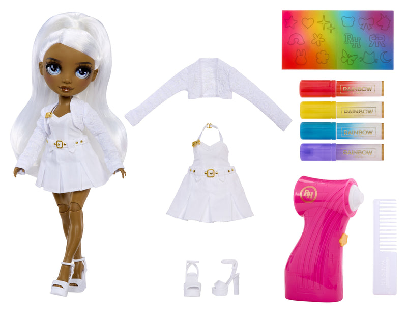 Muñeca Rainbow High Air Brush, Grey Eyes