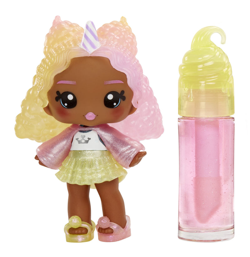 Mga Entertainment Yummiland Lip Gloss Doll Serie 2 - Nia Candy Fluff, Muñeca 525462-EUC