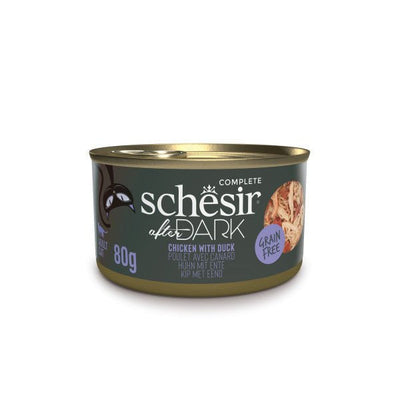 Schesir After Dark Chicken Fillet With Duck In Broth - Wet Cat Food - 80G — image 1