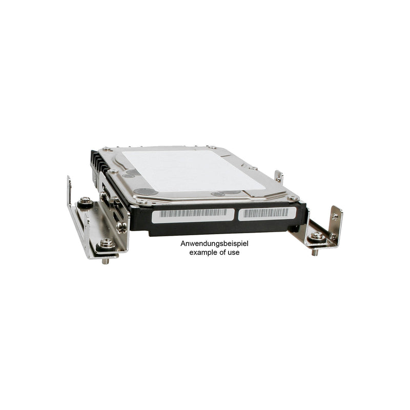 Inline Adapter Hard Drive Antivibración 5,25A 3,5 Black