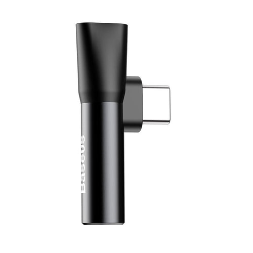 Baseus L41 Adapter 3IN1 Type-c To Jack 3.5MM + USB-C L41 Black CATL41-01 — image 1