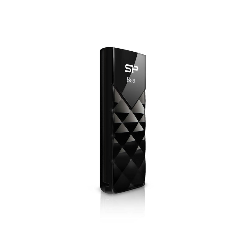 Silicone Power Ultima U03 8GB Unit Flash USB Type a 2.0 Black