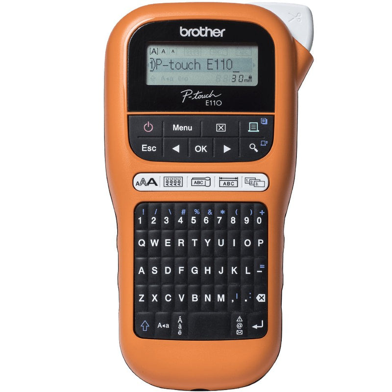 Brother PTE110VPYJ1 Printer Labels Brother P-touch