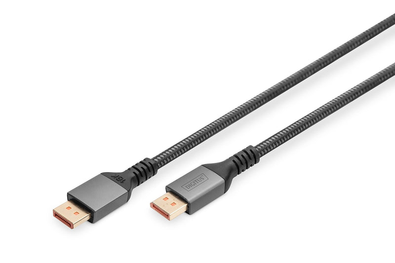 Digitus Cable DisplayPort 16K, Version 2.1, 1M, 80G, Black