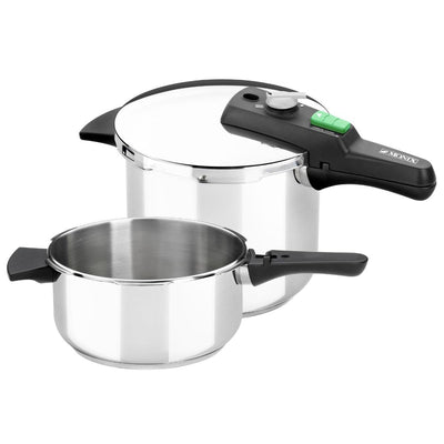 Monix Pot a Presión Fast Quick M560005 Ø22CM 4 + 6L Steel Inoxidable — image 1
