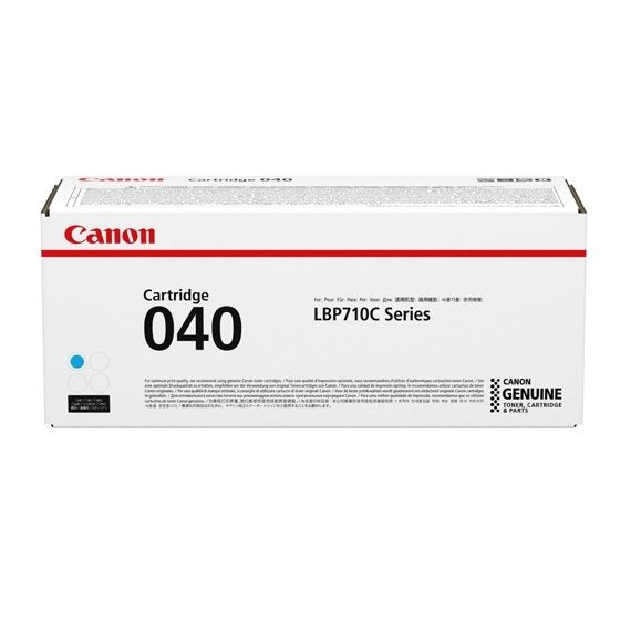 Canon Genuine Toner Â Cartridge 040 Cyan