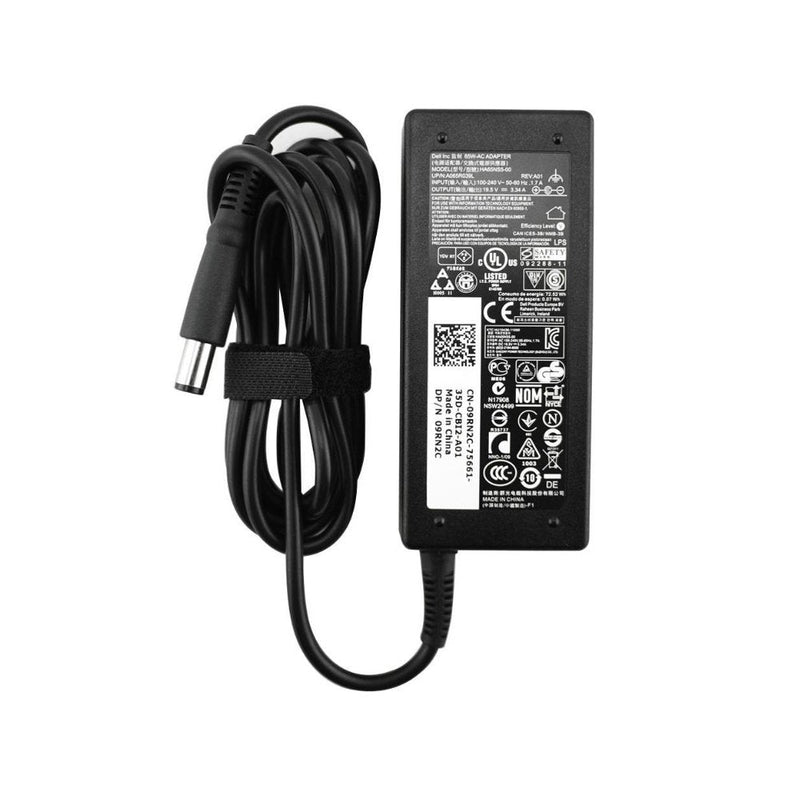 Dell Charger 19.5V 3.34A 65W (7.4MMX5.0MM) With Cable Power New Style PA-12 With Rounded Sides YD637
