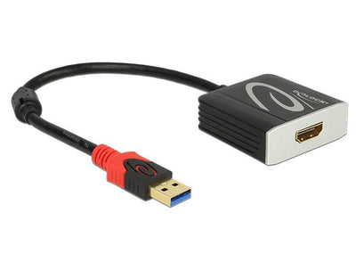 Delock Adapter USB 3.0 Tipo-a Male/ HDMI Female — image 1