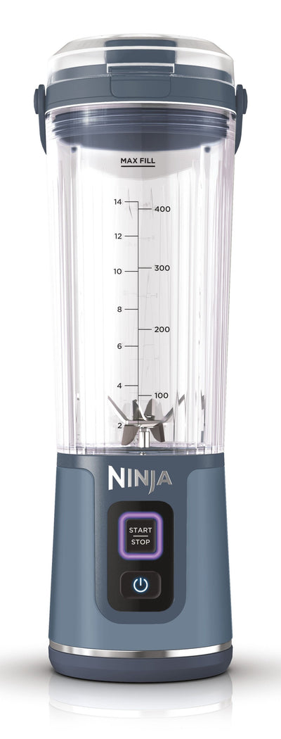Ninja BC251EUNV Blender 0,57 L Blender Glass Laptop Blue Transparent — image 1