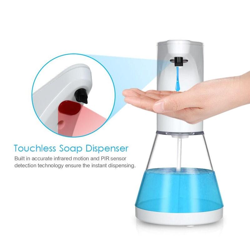 Dispensador Automatic Soap Without Contact With Sensor Infrarrojos Hygiene And Desinfección Seguras Sus Hands
