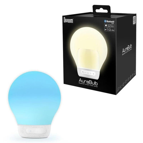 Divoom Aurabulb Speaker + Lamp LED Multicolour White — image 1