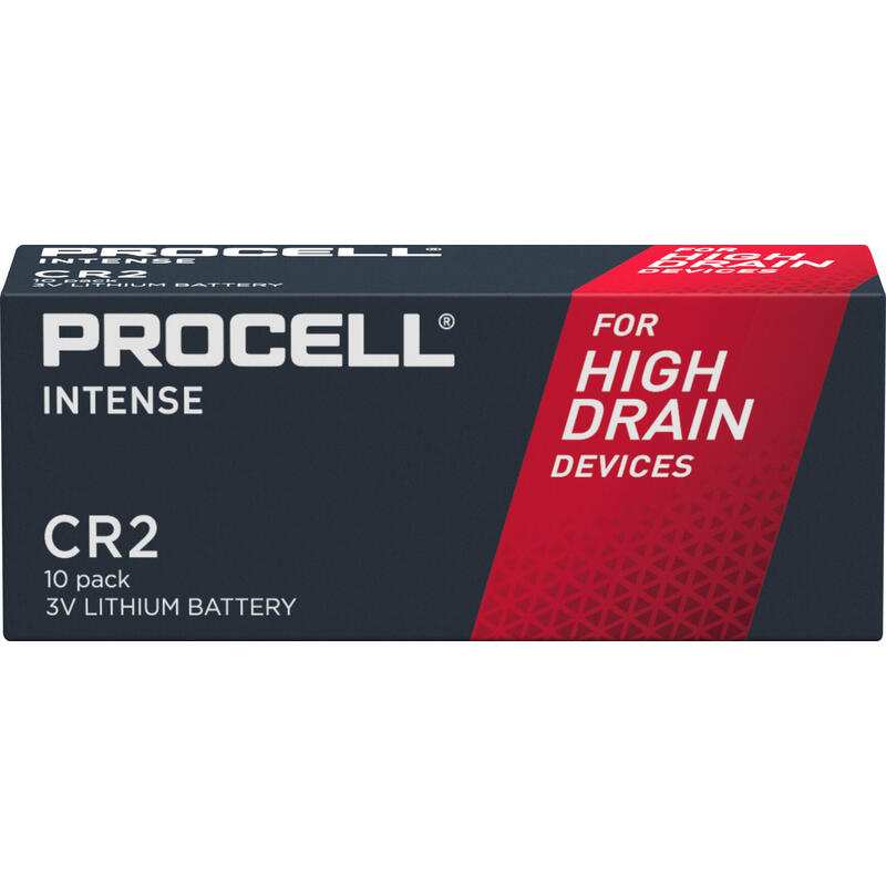 Duracell Battery Lithium, CR2, 3V Paquete 10