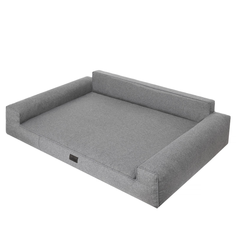 Mano Dog Bed with Removable Cover – Taupe, XL