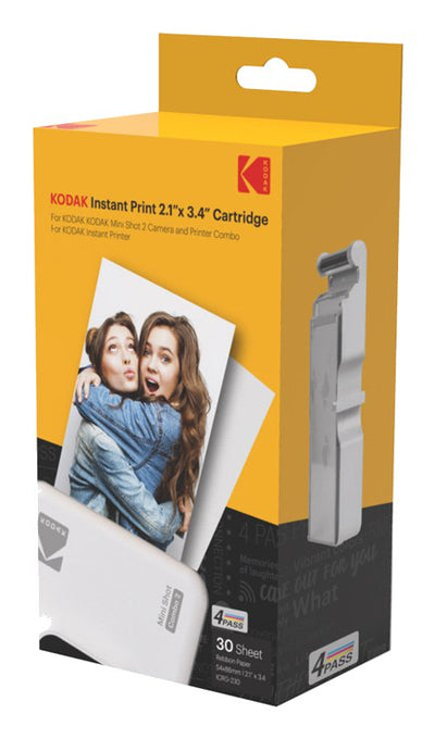 Kodak Paper Fotográfico 3 Cartridges Mini Shot Photo Combo Sublimación Thermal — image 1
