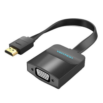Vention Cable Converter 74345 HDMI Male VGA Female Jack 3.5 Female 15CM Black — image 1