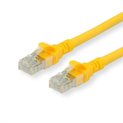 Roline Network Cable CAT.6A UTP, Component Level, Lsoh, Yellow 1M — image 1