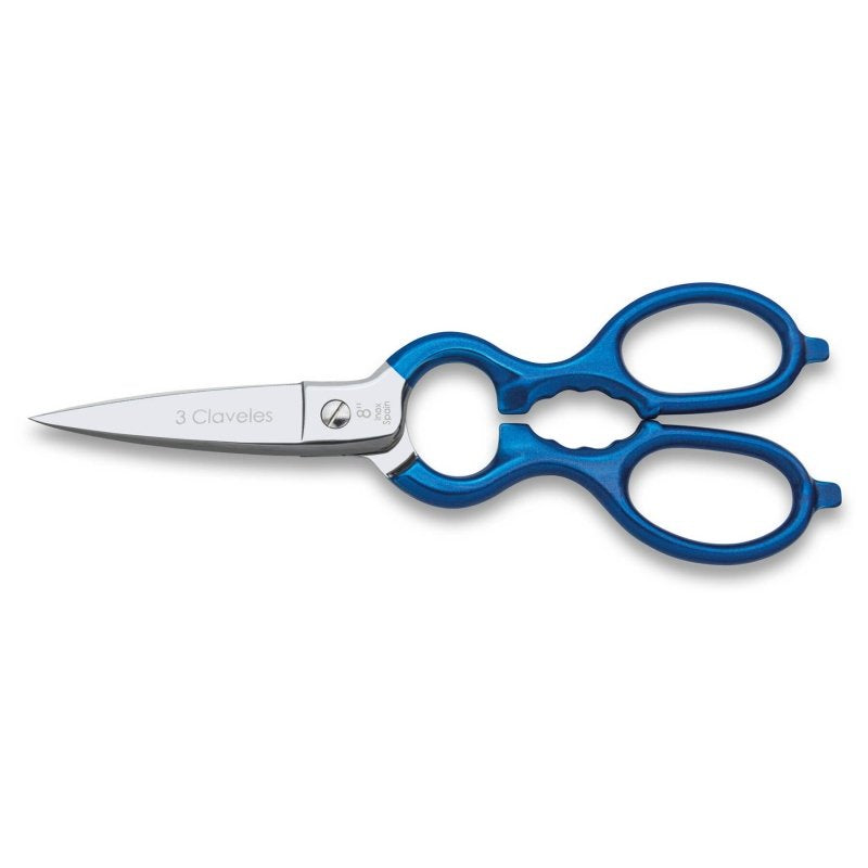3 Claveles - Scissors Kitchen Profesionales Varios Usos 8 20CM, Steel Forjado Caliente
