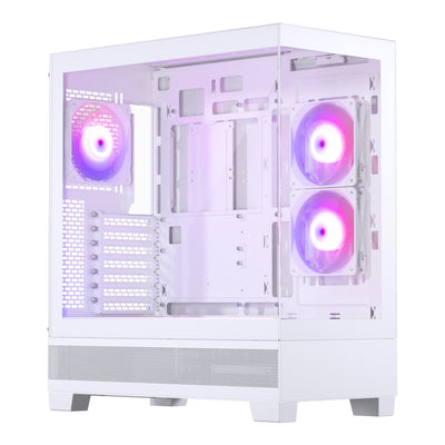 Phanteks PC Case Xt View Temperojo Glass Windows, D-rgb - White — image 1