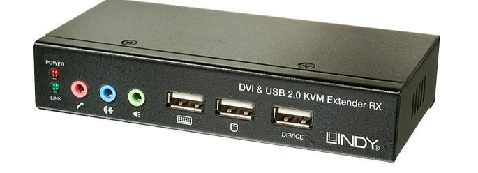 Lindy CAT.5 KVM Extender Classic DVI USB Audio, 50M