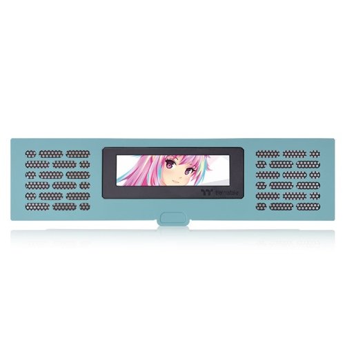 Thermaltake Kit Panel LCD The Tower 200, Screen Turquesa AC-067-OOCNAN-A1