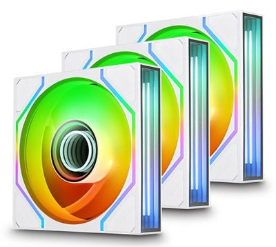 Thermaltake 120MM Swafan Infinity EX12 ARGB Sync White 3PACK Fan — image 1