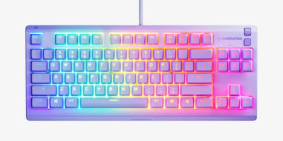Steelseries Apex 3 Tkl - Us Keyboard Set USB English Ee. Uu. Lavanda — image 1