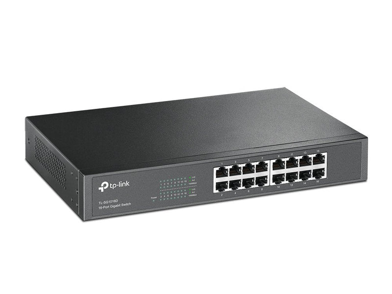 TP-Link Tl- SG1016D Switch 16 Ports Gigabit 10/100/1000