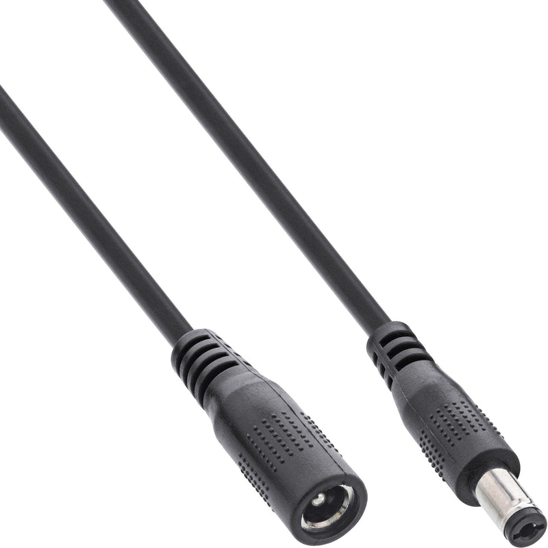 Inline Cable Extensión Cc , Plug Cc Male/Female 5,5X2,1MM, 1M