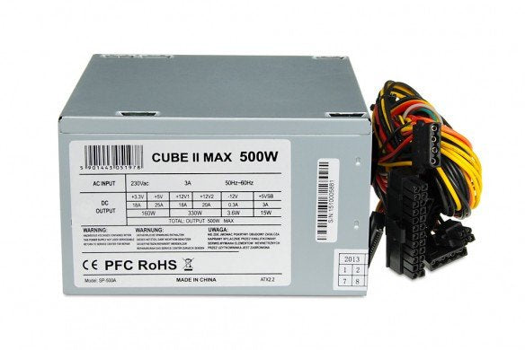 Power Supply I-box Cube Ii ATX 500W 12CM Fan