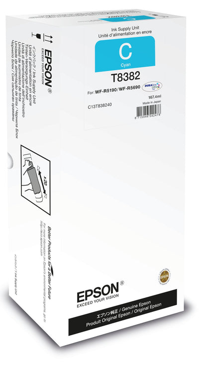 Epson Supply Unit XL Cyan 20000P WF-R5XXX T8382 — image 1